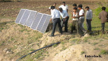 Solar Panel - India by Interlock Charity