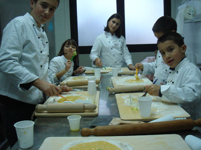 Le ceregne farmhouse - Tuscany - kids cooking class