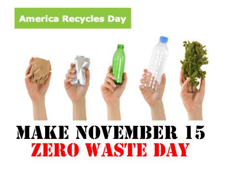 Sustainable US zero waste day US 2015