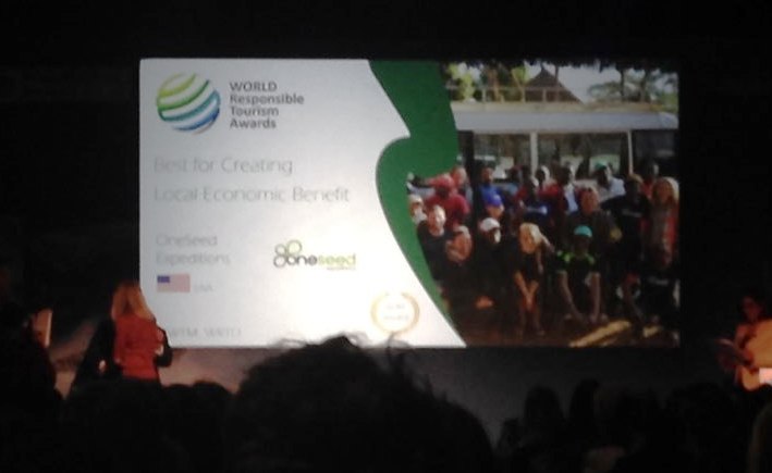 Responsible Tourism Awards 2018_World Travel Market_Best for Creating Local Economic Benefit OneSeed Expeditions